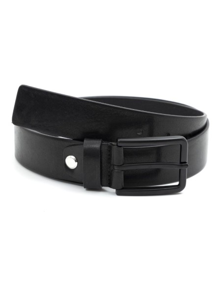 Ceinture de peau le noir B-LEBIL-BLACK