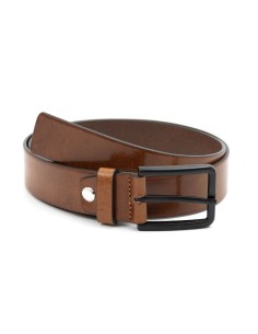Ceinture de peau cuir B-LEBIL-COGNAC