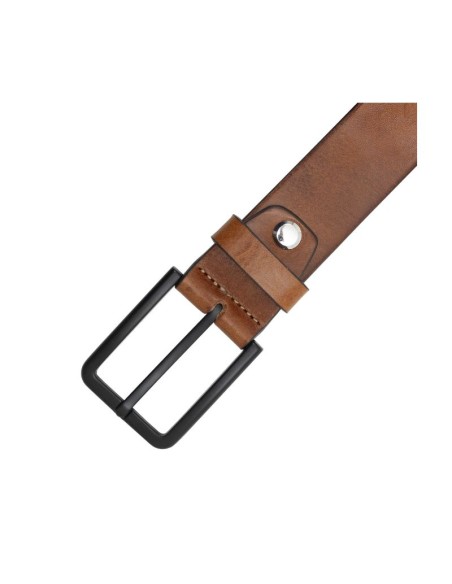 Ceinture de peau cuir B-LEBIL-COGNAC