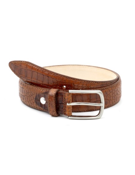 Ceinture de peau cuir B-LUCRAMEN-CUERO