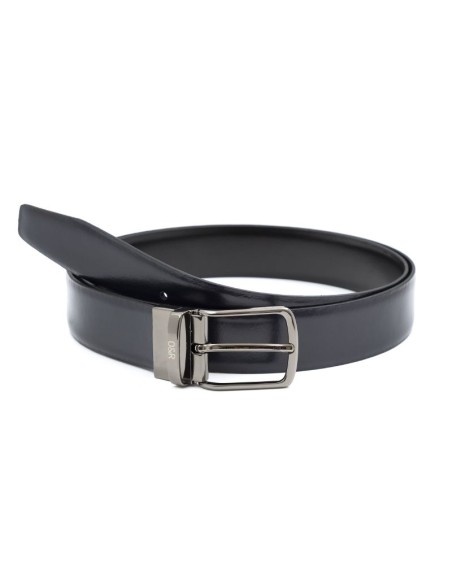 Ceinture cuir réversible le noir B-RINK-NAVY-BLACK