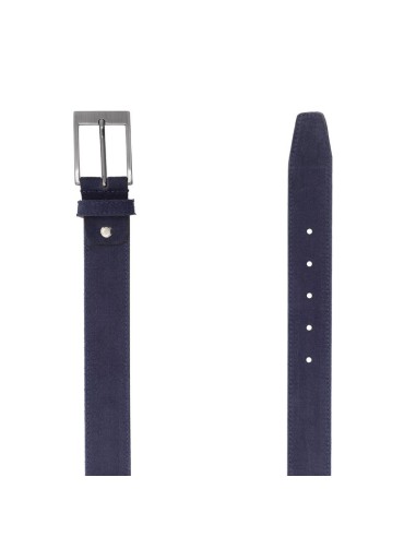 Ceinture suède bleu B-SAMIRCO-NAVY