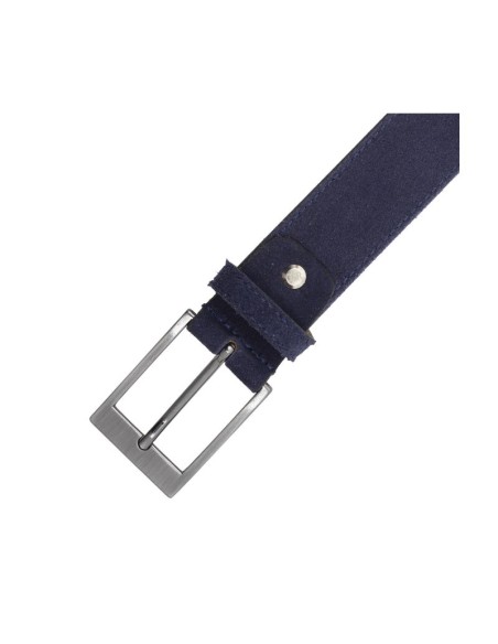 Ceinture suède bleu B-SAMIRCO-NAVY