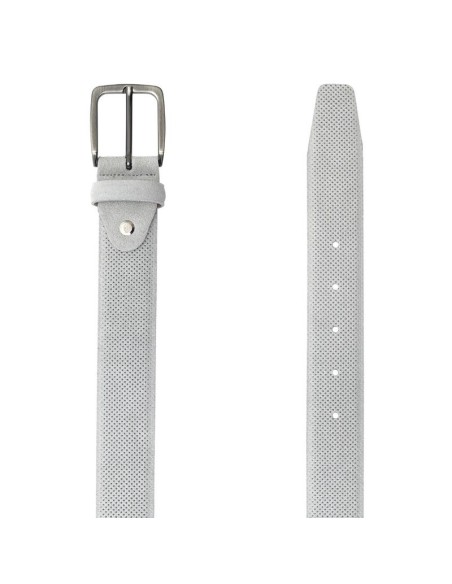 Ceinture suède gris B-SEMIS-GRIS