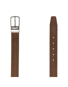 Ceinture suède marron B-STRUFFEL-CASTAGNA 2