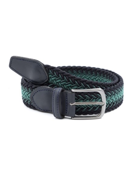 Blue elastic belt