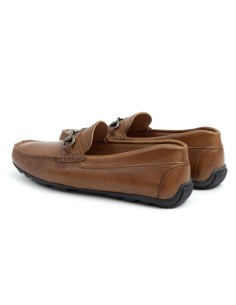 Black leather moccasin 2