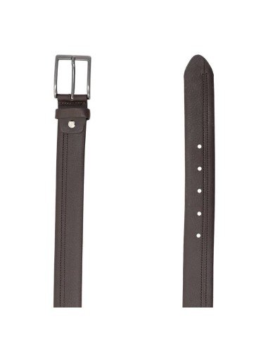 Ceinture de peau marron B-CAMELOT-BROWN