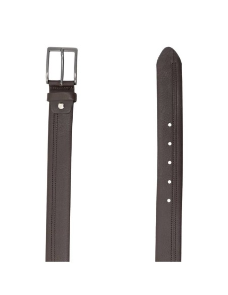 Ceinture de peau marron B-CAMELOT-BROWN