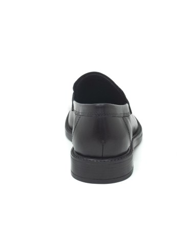 Mocassin de peau le noir PADILMENS-NEGRO