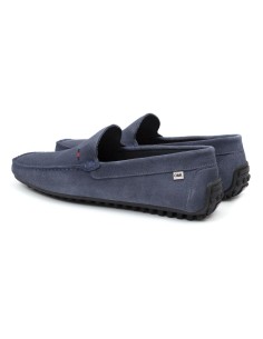 Mocassin suède bleu SEMIZ-JEANS 2