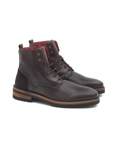 brown leather boots CRUPASOL-TESTA