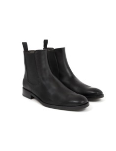 bottines chelsea de peau le noir TECMIL-NEGRO