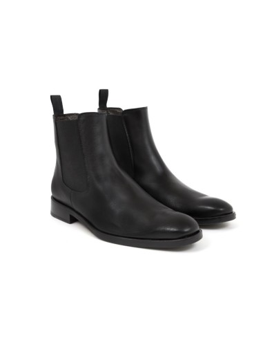 Bottine de peau le noir TECMIL-NEGRO