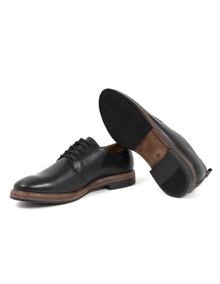 Derby de peau le noir VIDEMAN-NEGRO