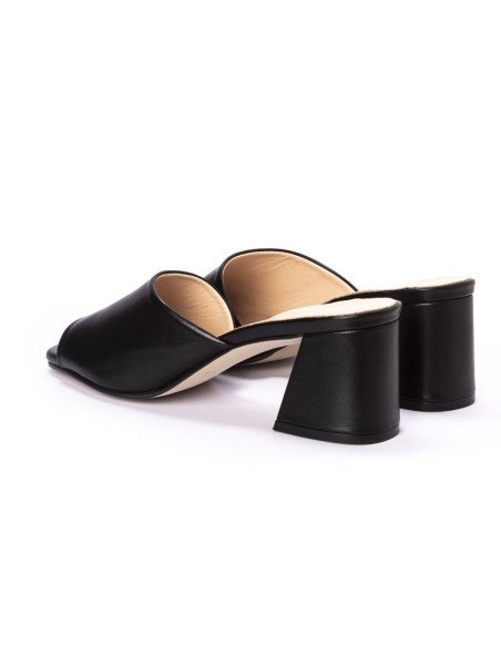 chaussures habillées femme de peau le noir W-CALAIS-NEGRO