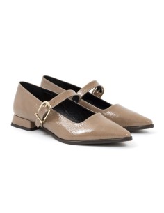 Beige leather Dressing Shoes