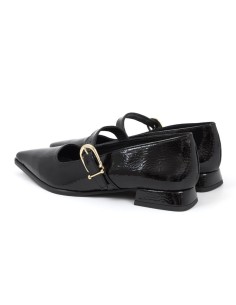 Zapato de Vestir de piel liso color negro 2