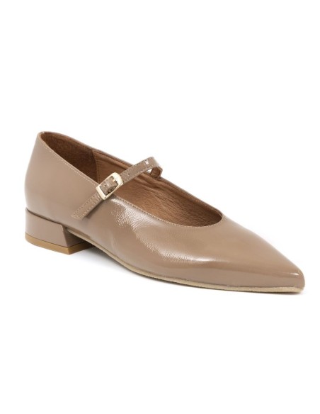 Beige leather Dressing Shoes