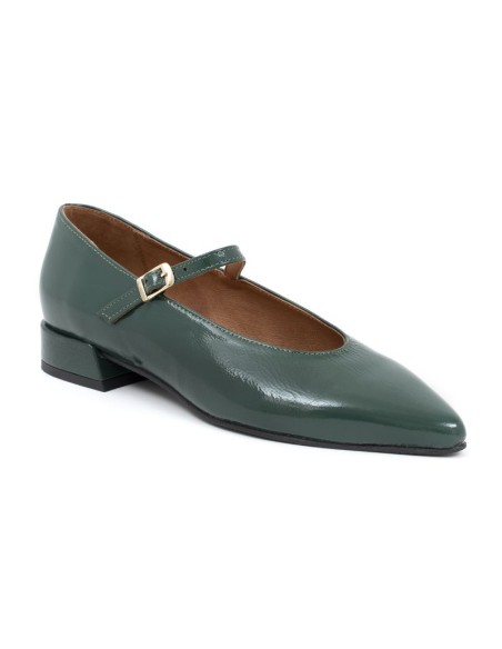 Green leather Dressing Shoes