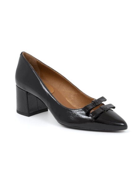 chaussures habillées femme de peau le noir W-DASE-BLACK