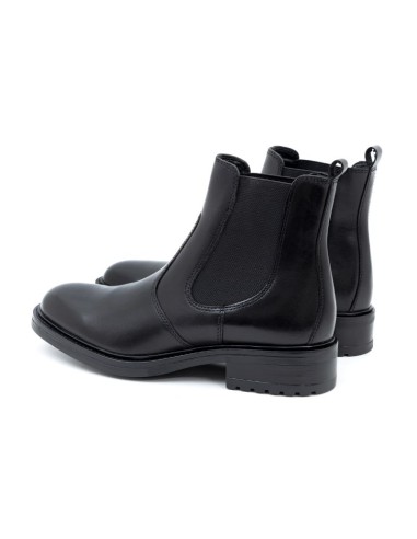 bottines femme de peau le noir W-NAPTIN-NEGRO