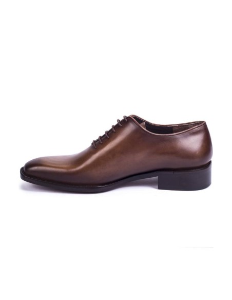 Brown leather Oxford