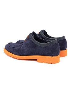 Derby suède bleu SUDIMIL-NAVY 2