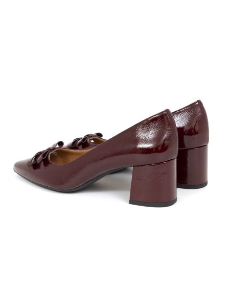Burgundy leather Dressing Shoes