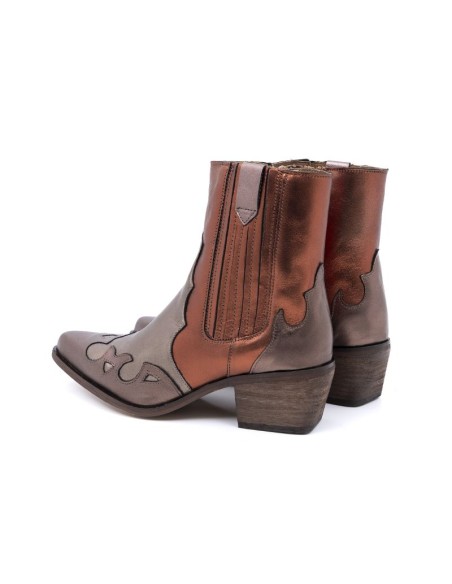 bottes femme lisse marron W-AMABEL-BROWN