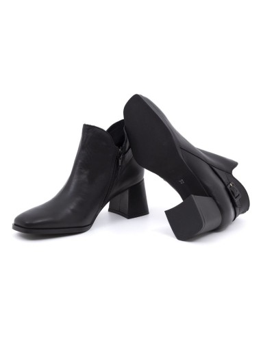 bottines femme lisse le noir W-BELA-NEGRO