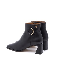 bottines femme lisse le noir W-EDNA-NEGRO 2