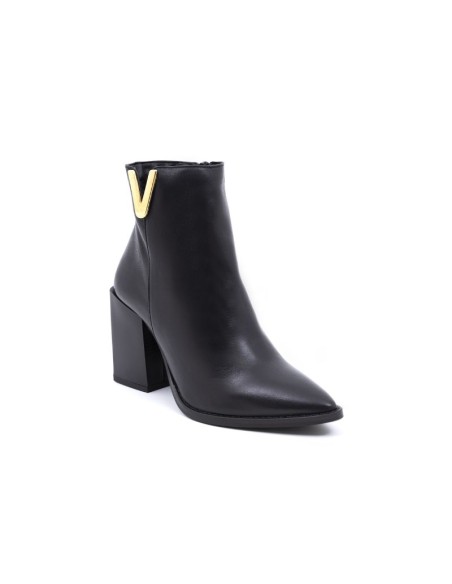 Botines de mujer liso liso color negro