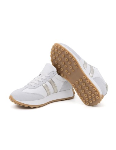 baskets femme suède blanc W-JADIYA-BLANCO