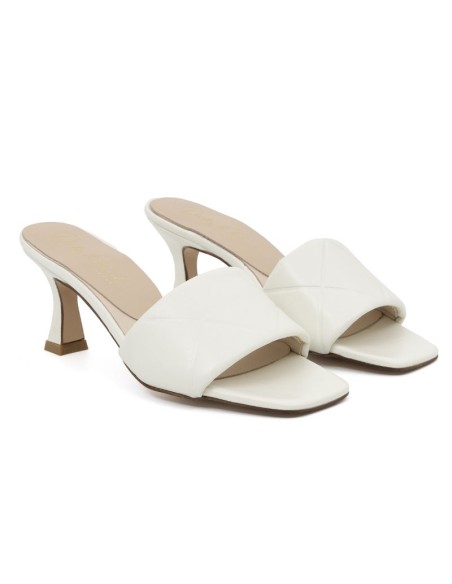 chaussures habillées femme de peau blanc W-LIA-WHITE