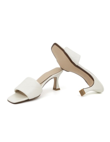 chaussures habillées femme de peau blanc W-LIA-WHITE