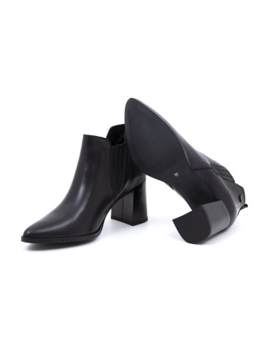 bottines femme lisse le noir W-LISA-NEGRO