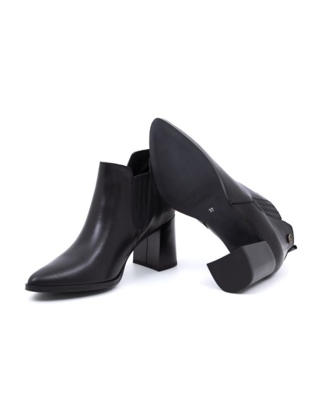 bottines femme lisse le noir W-LISA-NEGRO