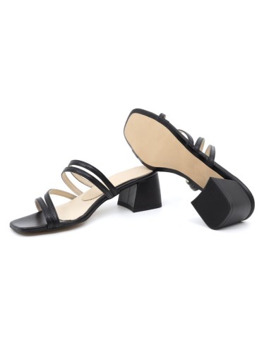 chaussures habillées femme de peau le noir W-MILO-BLACK