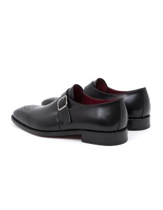 Black leather monkstrap 2