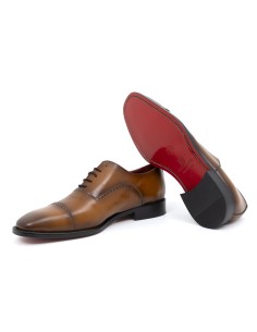 Brown leather Oxford 2