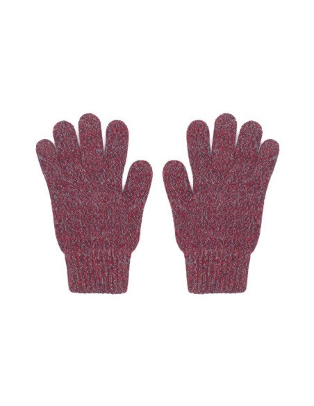 Burgundy woven Gloves