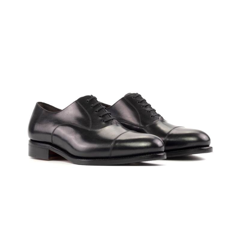 Goodyear Welt de piel richelieus color negro GOPIL-NEGRO