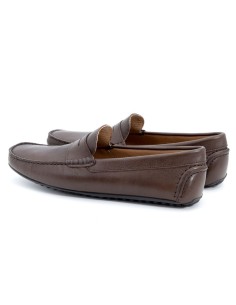 Mocassin de peau marron EFRON-MARRON 2