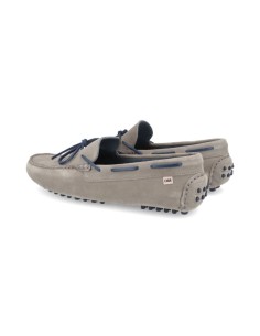 Grey suede moccasin 2