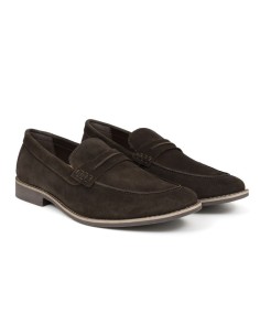 Mocassin suède marron VISORLA-MARRON