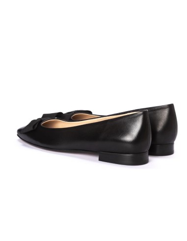 Zapato de Vestir de piel liso color negro