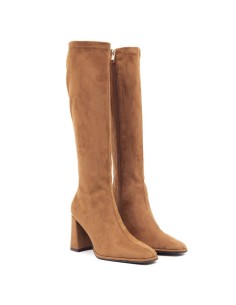 bottes femme suède cuir W-SALTA-CAMEL