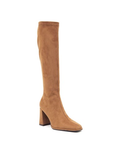 Light Brown suede Women's high boots