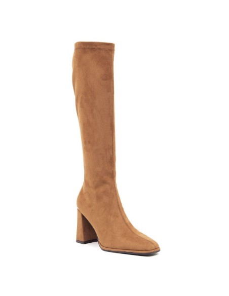 Light Brown suede Women's high boots